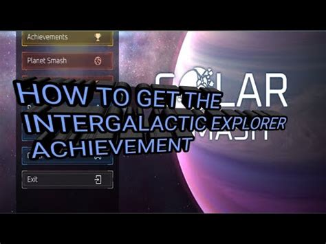 I'm a life saver. . How to get intergalactic explorer in solar smash